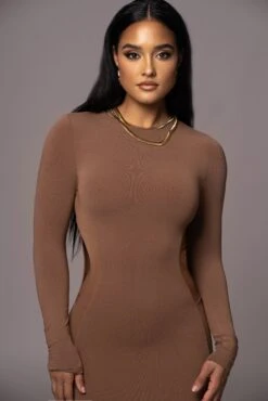 Pecan Break Away Maxi Dress -Jluxlabel Dress Shop PRODUCT AUG72023 ASAP 53