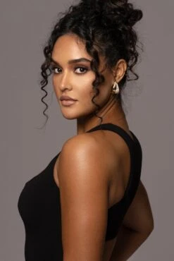 Noir Brianne Cutout Bodysuit -Jluxlabel Dress Shop PRODUCT DEC12022 ASAP 26