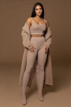 Sand Chelsie Longline Coat -Jluxlabel Dress Shop PRODUCT DEC122022 WINTER 152