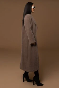 Acorn Chelsie Longline Coat -Jluxlabel Dress Shop PRODUCT DEC122022 WINTER 202
