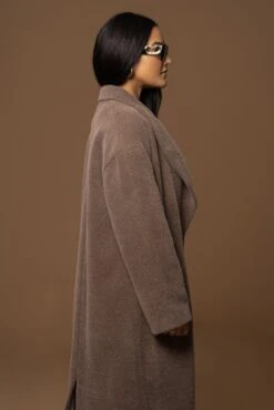 Acorn Chelsie Longline Coat -Jluxlabel Dress Shop PRODUCT DEC122022 WINTER 206