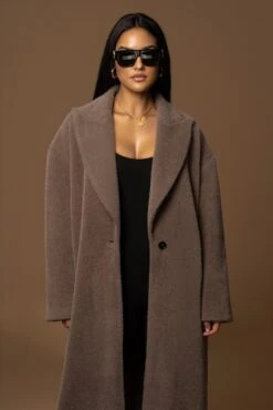 Acorn Chelsie Longline Coat -Jluxlabel Dress Shop PRODUCT DEC122022 WINTER 208