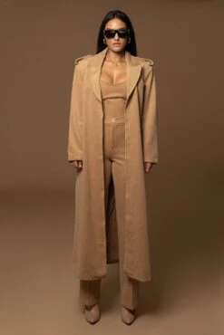 Camel Savannah Belted Wool Coat -Jluxlabel Dress Shop PRODUCT DEC122022 WINTER 20 f58a843e 765e 4165 b997 f151e7513f9e