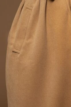 Camel Savannah Belted Wool Coat -Jluxlabel Dress Shop PRODUCT DEC122022 WINTER 32