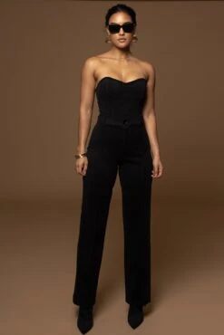 Noir Stay Sharp Wool Trousers 15 Noir Stay Sharp Wool Trousers -Jluxlabel Dress Shop PRODUCT DEC302022 WINTER 91