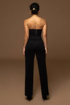 Noir Stay Sharp Wool Trousers 20 Noir Stay Sharp Wool Trousers -Jluxlabel Dress Shop PRODUCT DEC302022 WINTER 95