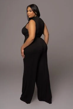 Jluxbasix Black Devyn Wide Leg Pants -Jluxlabel Dress Shop PRODUCT DEC32021 223