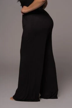 Jluxbasix Black Devyn Wide Leg Pants -Jluxlabel Dress Shop PRODUCT DEC32021 225