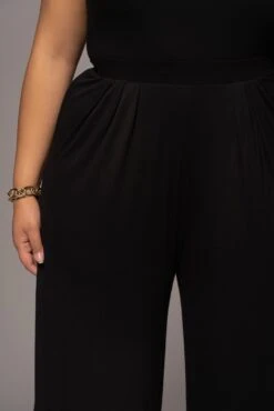 Jluxbasix Black Devyn Wide Leg Pants -Jluxlabel Dress Shop PRODUCT DEC32021 229