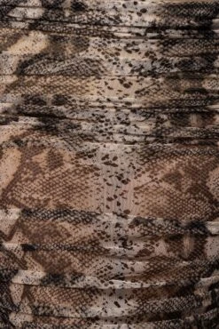 Snakeskin Poppy Ruched Mesh Skirt -Jluxlabel Dress Shop PRODUCT DEC32021 78