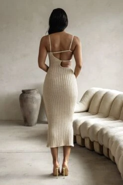 Beige Coastal Escape Dress -Jluxlabel Dress Shop PRODUCT FEB132023 CROCHET 18