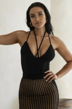 Black Summer Bliss Crochet Set -Jluxlabel Dress Shop PRODUCT FEB132023 CROCHET 57