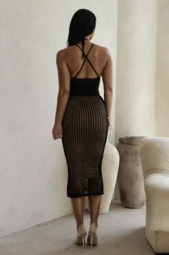 Black Summer Bliss Crochet Set -Jluxlabel Dress Shop PRODUCT FEB132023 CROCHET 90