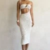 Off White Coastal Escape Dress 2 Off White Coastal Escape Dress -Jluxlabel Dress Shop PRODUCT FEB282023 CROCHET2 17