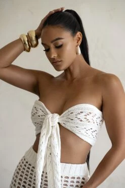 Ivory Caribbean Skies Skirt Set -Jluxlabel Dress Shop PRODUCT FEB282023 CROCHET2 196