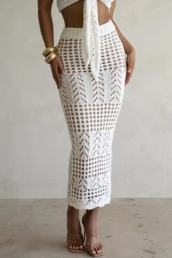Ivory Caribbean Skies Skirt Set -Jluxlabel Dress Shop PRODUCT FEB282023 CROCHET2 197