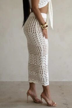 Ivory Caribbean Skies Skirt Set -Jluxlabel Dress Shop PRODUCT FEB282023 CROCHET2 198