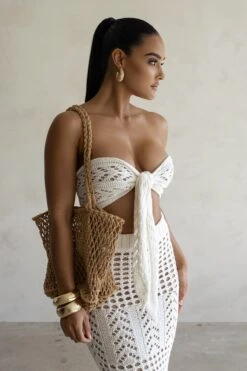 Ivory Caribbean Skies Skirt Set -Jluxlabel Dress Shop PRODUCT FEB282023 CROCHET2 199