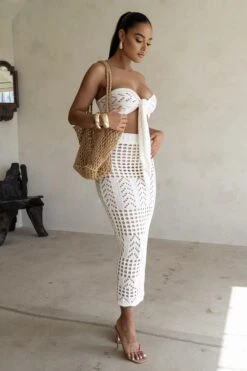 Ivory Caribbean Skies Skirt Set -Jluxlabel Dress Shop PRODUCT FEB282023 CROCHET2 201