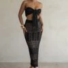 Black Caribbean Skies Skirt Set -Jluxlabel Dress Shop PRODUCT FEB282023 CROCHET2 222