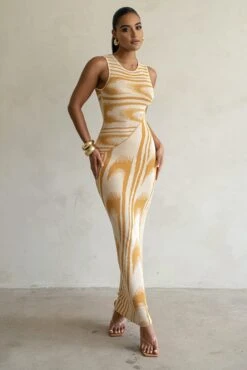 Yellow Chasing Dawn Maxi Dress 14 Yellow Chasing Dawn Maxi Dress -Jluxlabel Dress Shop PRODUCT FEB282023 CROCHET2 85