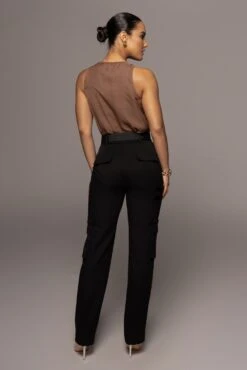 Black Harlyn Reversible Top -Jluxlabel Dress Shop PRODUCT FEB92022 165