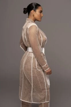 Tan/Tan Bexley Coat -Jluxlabel Dress Shop PRODUCT FEB92022 188