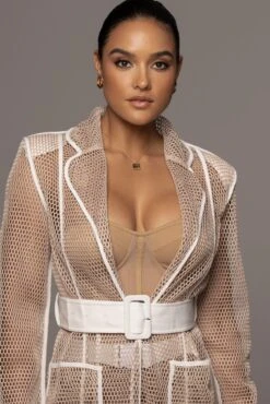 Tan/Tan Bexley Coat -Jluxlabel Dress Shop PRODUCT FEB92022 190