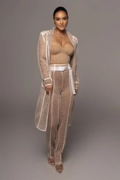 Tan/Tan Bexley Coat -Jluxlabel Dress Shop PRODUCT FEB92022 192