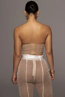 Tan/Tan Hasley Pants -Jluxlabel Dress Shop PRODUCT FEB92022 197