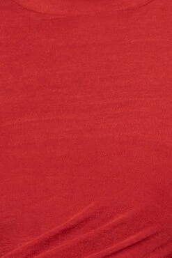 Red Kara Mock Neck Dress -Jluxlabel Dress Shop PRODUCT JAN102022 327