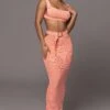 Peach Nikole Ribbed Skirt Set 1 Peach Nikole Ribbed Skirt Set -Jluxlabel Dress Shop PRODUCT JAN192023 27