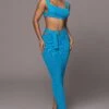 Blue Nikole Ribbed Skirt Set -Jluxlabel Dress Shop PRODUCT JAN192023 54