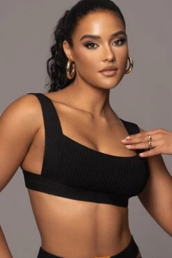 Black Nikole Ribbed Skirt Set 30 Black Nikole Ribbed Skirt Set -Jluxlabel Dress Shop PRODUCT JAN192023 8