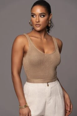 Taupe Juliette Knit Belted One Piece -Jluxlabel Dress Shop PRODUCT JAN192023 92