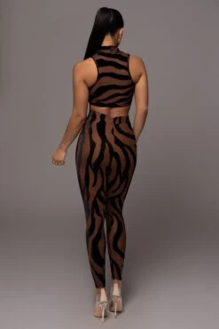 Pecan Never Phased Crop Top -Jluxlabel Dress Shop PRODUCT JAN252023 NEWARRIVALS 190