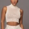 Ivory Barely There Turtleneck Top -Jluxlabel Dress Shop PRODUCT JAN252023 NEWARRIVALS 213