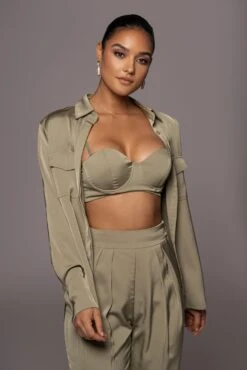 Olive Misty Button Up -Jluxlabel Dress Shop PRODUCT JAN52022 85