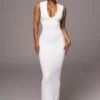 White Never Better Midi Dress 1 White Never Better Midi Dress -Jluxlabel Dress Shop PRODUCT JUL112023 CHIFFON 109