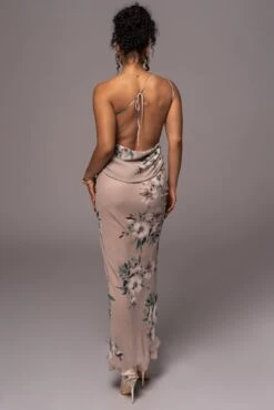 Purple Floral Treasure One Shoulder Dress 18 Purple Floral Treasure One Shoulder Dress -Jluxlabel Dress Shop PRODUCT JUL112023 CHIFFON 32