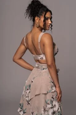 Purple Floral Printed Love Two-Piece Set 26 Purple Floral Printed Love Two-Piece Set -Jluxlabel Dress Shop PRODUCT JUL112023 CHIFFON 72