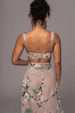 Purple Floral Printed Love Two-Piece Set 32 Purple Floral Printed Love Two-Piece Set -Jluxlabel Dress Shop PRODUCT JUL112023 CHIFFON 73