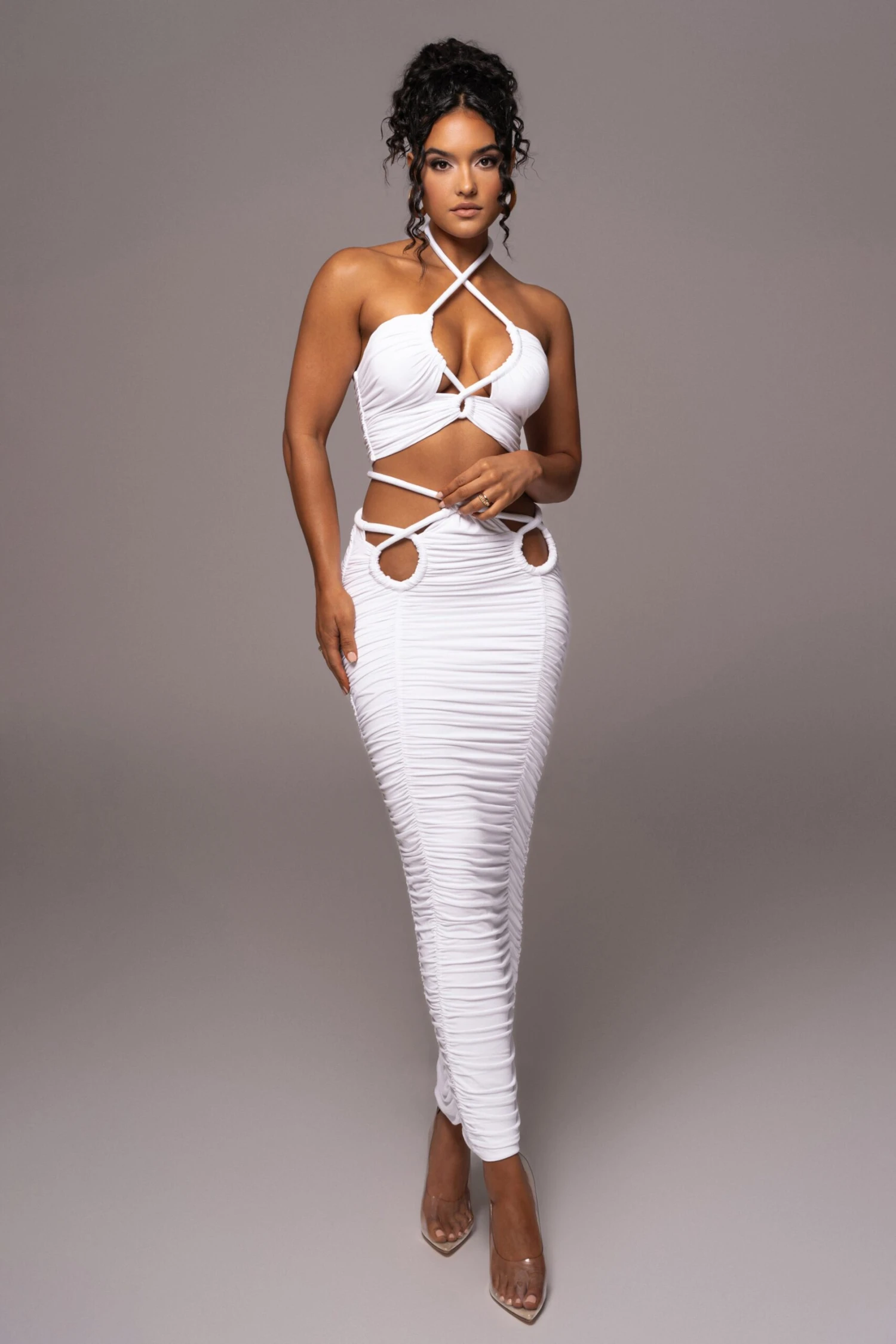 Ivory Go The Distance Skirt Set 9 Ivory Go The Distance Skirt Set - Image 7