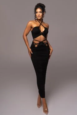 Black Go The Distance Skirt Set -Jluxlabel Dress Shop PRODUCT JUL112023 NEWARRIVALS 136