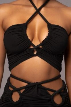 Black Go The Distance Skirt Set -Jluxlabel Dress Shop PRODUCT JUL112023 NEWARRIVALS 142