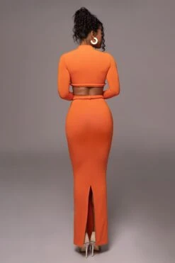 Orange City Love Two-Piece Skirt Set -Jluxlabel Dress Shop PRODUCT JUL112023 NEWARRIVALS 180