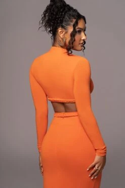 Orange City Love Two-Piece Skirt Set -Jluxlabel Dress Shop PRODUCT JUL112023 NEWARRIVALS 181