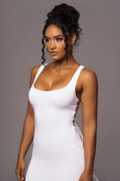 Ivory Late Nights Midi Dress -Jluxlabel Dress Shop PRODUCT JUL112023 NEWARRIVALS 47