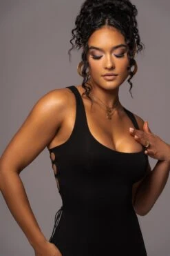 Black Late Nights Midi Dress -Jluxlabel Dress Shop PRODUCT JUL112023 NEWARRIVALS 66