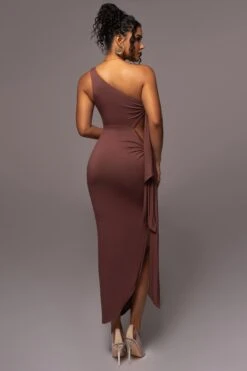 Chocolate Out Of Mind One Shoulder Dress 20 Chocolate Out Of Mind One Shoulder Dress -Jluxlabel Dress Shop PRODUCT JUL112023 NEWARRIVALS 94